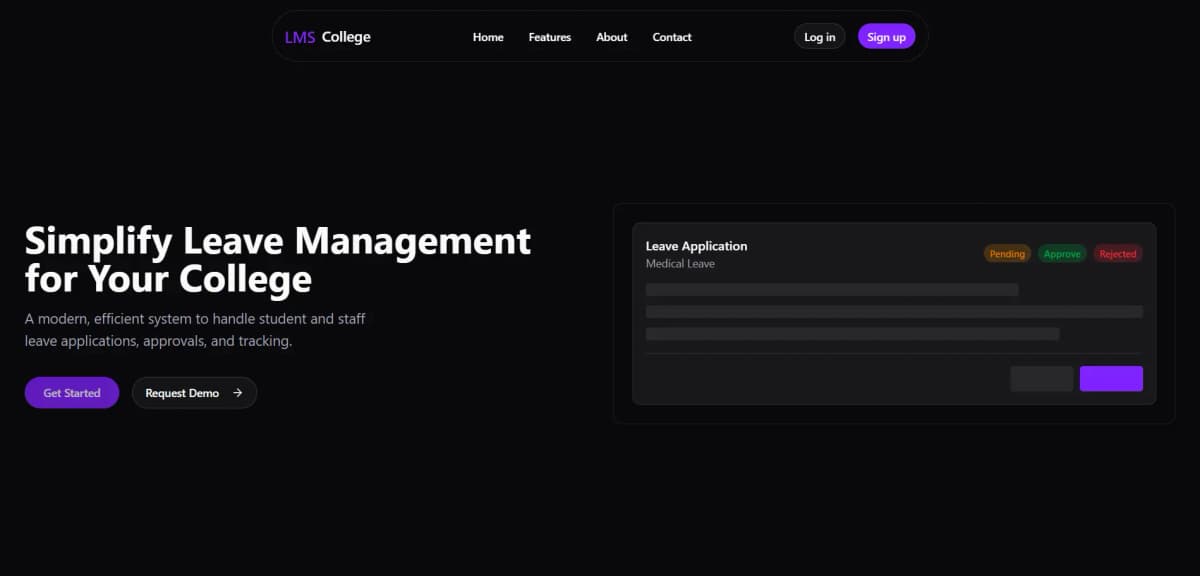 Leave Management System